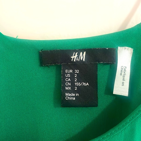 H&M Green (Halston-style) Dress - Picture 4 of 4